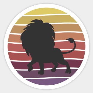 Cute Lion Sticker